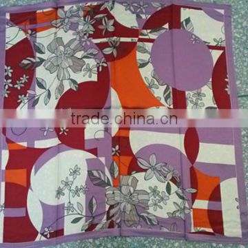 Ladies woven Fashion printed silk scarf