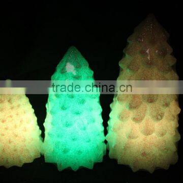 christmas tree led candle with timer