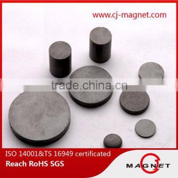 disc magnet Y30H-1, Y30H-2 permanent ferrite magnet for sale