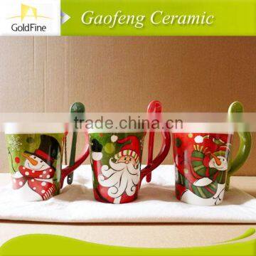 decal printing porcelain christmas mug