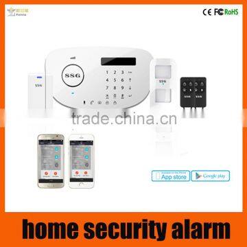 2015 new prodcut GSM wireless home burglar security alarm system