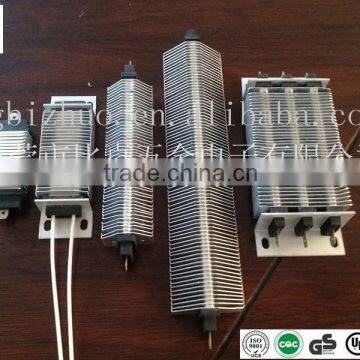 PTC aluminum electric insulative corrugated heating element for air-conditioner air curtain disinfection cabinet