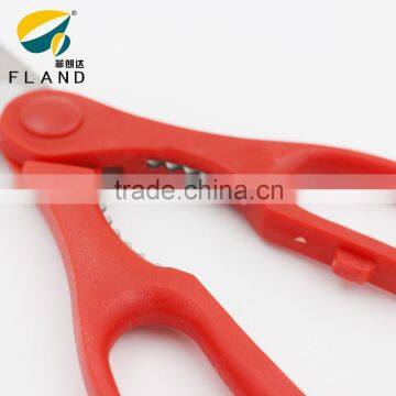 YangJiang Red pp Handle Stainless Steel Kitchen Scissor photo-6