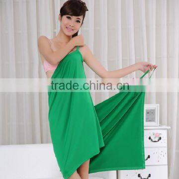 Wholesale Girl Sex Plain Microfiber Velco Beach Pareo Sarong Quality Choice photo-4