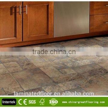 12mm parquet oak laminated wood floor slip resistant