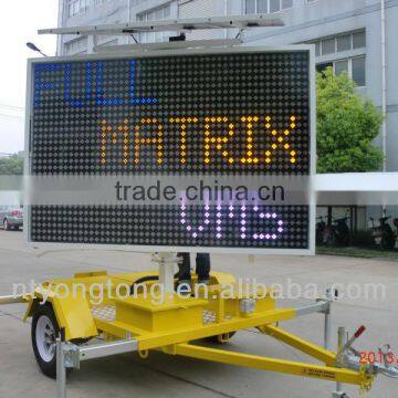 Solar Power 5 color VMS Board for advertising