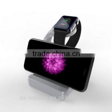 Factory offer Aluminium Charging Stand dock for apple watch for iphone