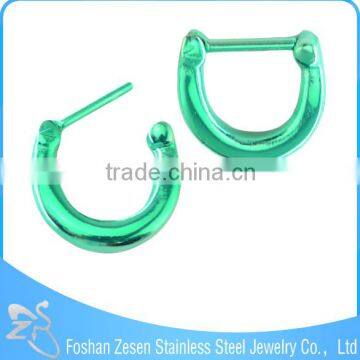 Simple Design Color Septum Clicker Body Piercing Septum Jewelry photo-4