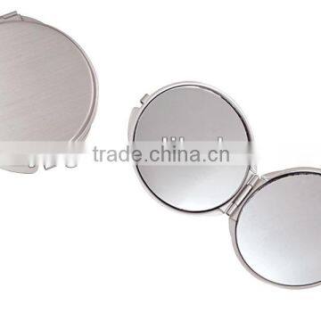 2015 newest blank metal compact mirror