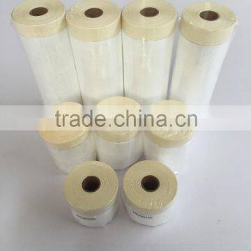 Pre-taped Plastic Masking Film Paint Protection Film photo-2