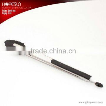 New design food grade silicone food tongs