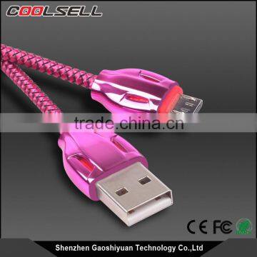 Wholesale High Quality Snake Design 2.1A Micro USB Data Sync Charging Cable for Samsung for LG Android USB Cable photo-5