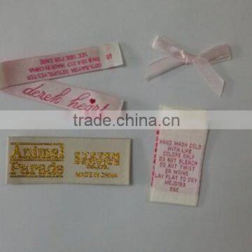2015 new design,high quality, garment,shoes and toy woven label