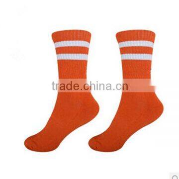 Heel reinforced terry boy football socks