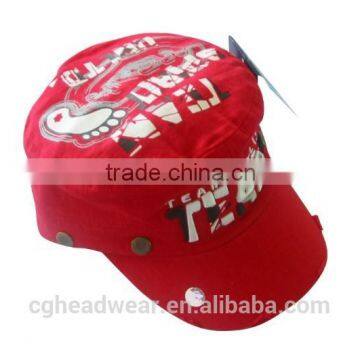 high quality wholesale new product plain military cap /military hat/ military cap badges