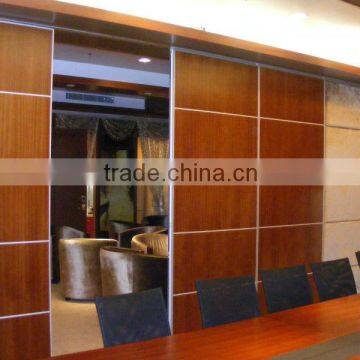 china manufacturer aluminium high quality partition wall sliding door for meeting halls