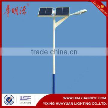 solar street light poles with arms for sale