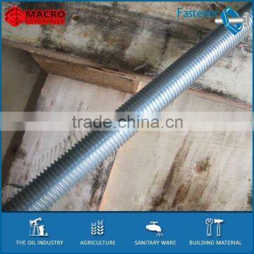 metric threads zinc plated carbon steel all threaded rod