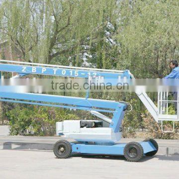 truck mounted articulating boom lift of telescopic