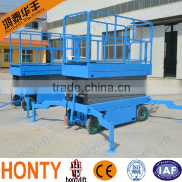 2016 best selling high quality scissor lift trailers for sale