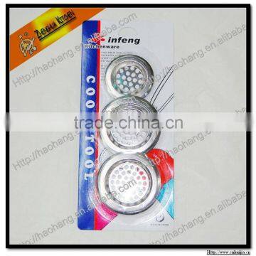 Kitchen tools /Kitchen accessory / 3pcs set kitchen sink strainers