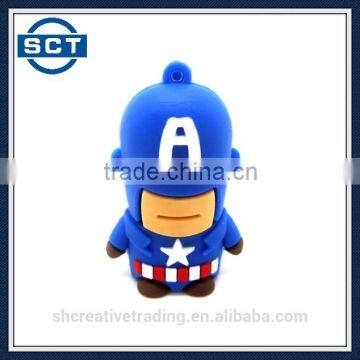 Captain America Cartoon USB Memory Sticks 8GB 16GB 32GB photo-2