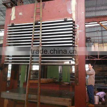 Laminated Plywood Hot Press 800 Ton 10Daylight Hydraulic hot press machine