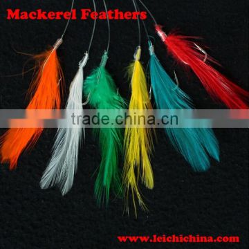 Wholesale Mackerel Feathers sea fishing rig sabiki rig