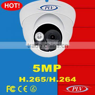 China h.265 infrared night vision 5 megapixel digital ip cctv camera poe dome                        
                                                                Most Popular