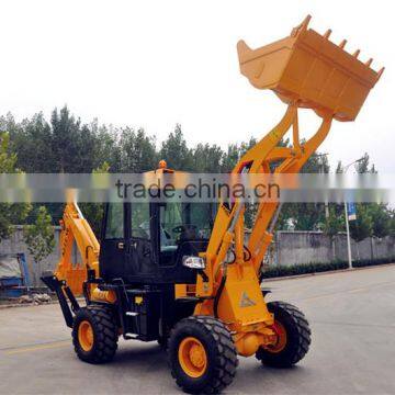 Well designed hole digging machine with backhoe
