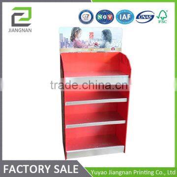 Cardboard Display Box/Corrugated Floor Display Stand/Rack Supplier's Choice