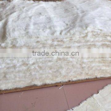 Factory direct supply 100% real rabbit fur plate for Garments and scarves