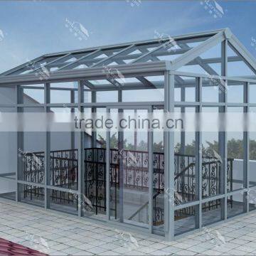 Aluminium Lowes Sunrooms Curved Glass Sunrooms Glass Sunroom photo-2