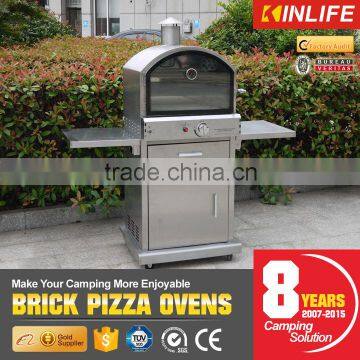 Gas Bakery Oven with Fold Down Side Shelves