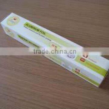 disposable aluminium foil rolls for food packing