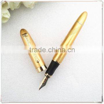 High-quality golden fountain pen , lnk pen with gold