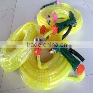 yellow color high quality no smell virgin materia pvc hose