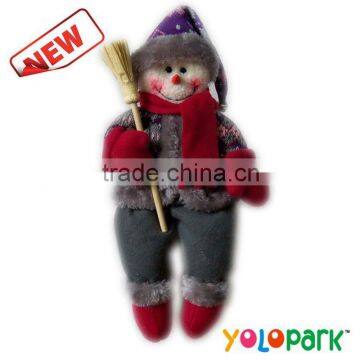 Christmas Decoration YT-0111068B 12" sit snowman