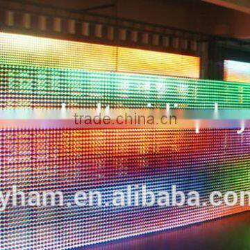 Express Magic Show Animation Flexible Transparent Xxx Photos Led Displays / Flexible Led Curtain Display photo-2