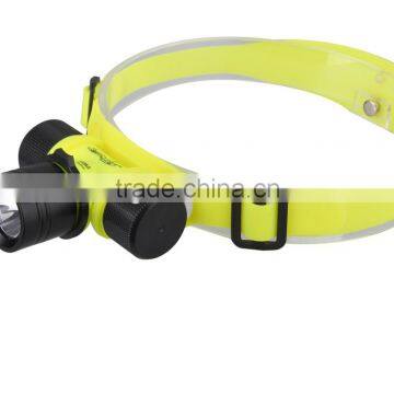 Underwater Q5 LED Diving Head Lamp high waterproof headlight