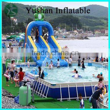 Alibaba China top suppliers floating inflatable boat swimming pool