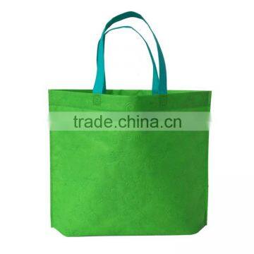 Factory direct hot sale non woven carry bags with green non-woven bag