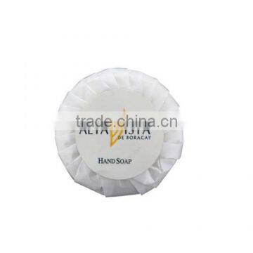 2015 hot sale mini size hotel round soap