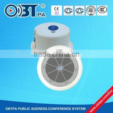 OBT-108 Shenzhen manufacture ceiling speaker ,ceiling sound for public address system