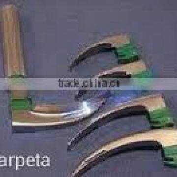 2014 High Quality German Standard Laryngoscope Fiber Optic LED Laryngoscope Set With 1,2,3,4,5 Blades photo-2