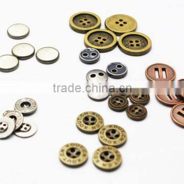 new style nickel free 4 hole metal alloy button