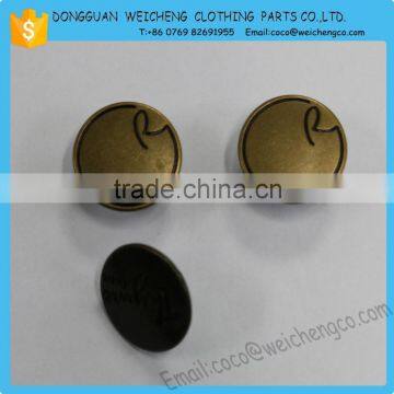 Fashion garment custom made metal jeans button                        
                                                Quality Choice