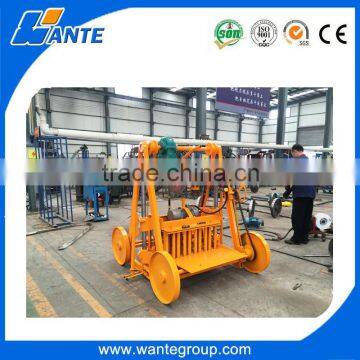 QT40-3B WANTE BRAND Portable Egg Layer Cement Block Making Machine Price photo-4