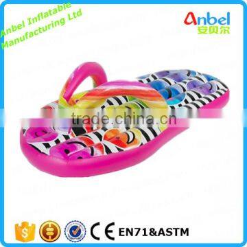 Emoji Float Inflatable Flip Flop Float Inflatable Thong for Water Fun