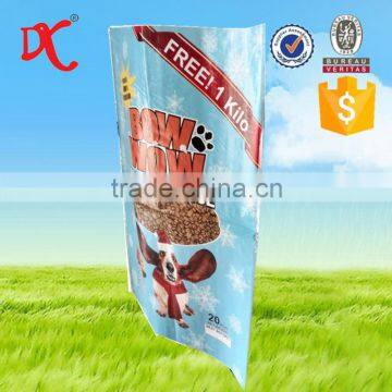 Christmas Print Bopp Laminated Plastic Bag Sacks for Dog Feeding Food Packaging